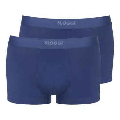 Image of Sloggi men EVER Ease Hipster 2P Deep Cobalt