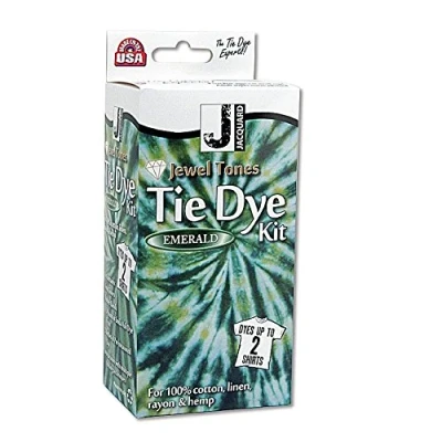 Image of Jaquard Jewel Tones Tie Dye Kits Emerald