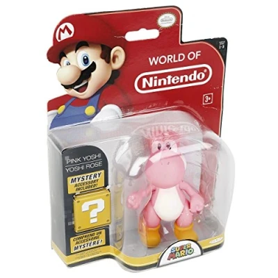 Image of Nintendo Yoshi Figure with Egg Accessory (Pink)