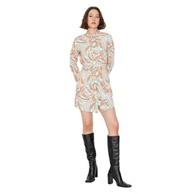 Image of Trendyol Dress Multi Color Shirt