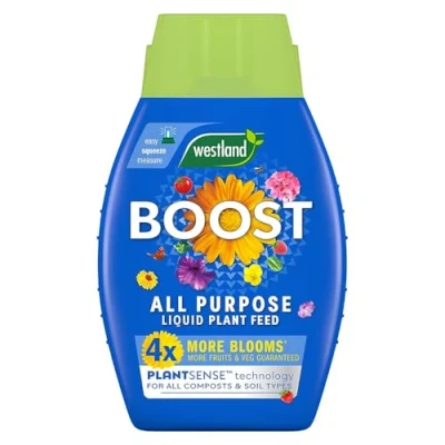 Image of Wolvercroft Garden Centre Westland Boost All Purpose Liquid Plant Feed (1L) x 2