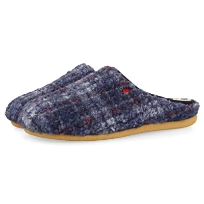 Image of HOT POTATOES Men&#039;s Ramsau Slipper, navy, 12.5 UK