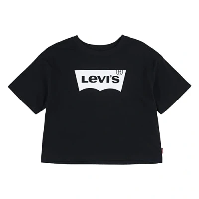 Image of Levi&#039;s Kids S/s High Rise Batwing Tee Girls, Black, 14 Years
