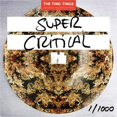 Image of The Ting Tings Super Critical picture disc 2014 UK LP FINCA002LP