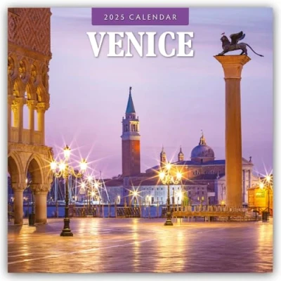 Image of Venice 2025 Square Wall Calendar: Original Red Robin Publishing Ltd Kalender [Mehrsprachig] [Kalender]