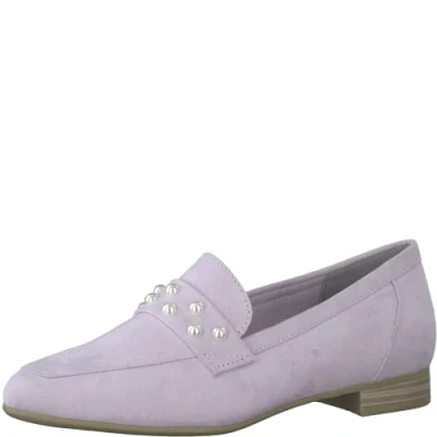 Image of MARCO TOZZI Women&#039; 2 24211 20 Loafer Flat, Lavender, 4.5 UK