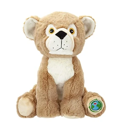 Image of PMS VFM Lioness Soft Toy Wildlife Toys, Made from 100% Recycled Plastic, Cute Plushies, Zoo Animals, Great Gift for Kids and Adults, Size: 11&quot; 30cm