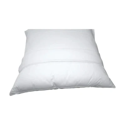 Image of Douceur d&#039;Interieur Pillow Cover 50X70 MOLLETON UNI Blanc