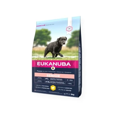 Image of Eukanuba Mature Dog Food For Large Dogs Rich in Fresh Chicken the Optimal Body Condition of Your 12kg ( Packaging may vary