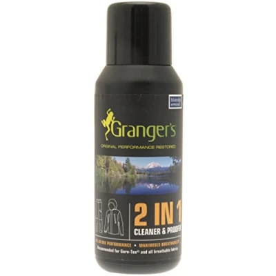 Image of Granger&#039;s 2 in 1 Cleaner and Proofer Black, 300ml