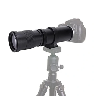 Image of Telephoto Lens,420 800mm F/8.3 16 Super Manual Zoom Lens,Full Focusing Lens for SLR Camera Far Distance Photography,for Sports Matches/Wild Animals/Concert