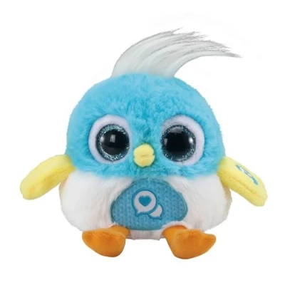 Image of VTech LoLibirds, Interactive Birdie Toy with Funny Responses, Colour Changing Eyes, Music &amp; Sounds, Sits On Your Shoulder, Gift for Toddlers 4, 5, 6 + years, Blue, English Version
