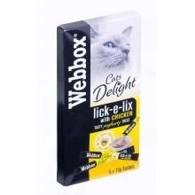Image of PET 774327 Webbox Lick e Lix Chicken &amp; Zinc (5pk) 10 Pack