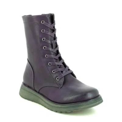 Image of Heavenly Feet Purple Martina4 Boots Size 8