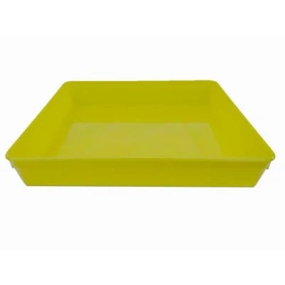 Image of Instrument tray 31cm x 26cm 5cm (Yellow)
