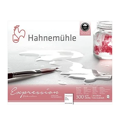 Image of Hahnemuhle Watercolour Block, White, Large