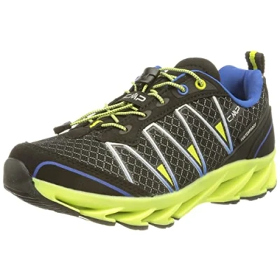 Image of CMP Kids ALTAK Trail Shoes WP 2.0 Children’s Trainers, Black Acid, 2.5 UK