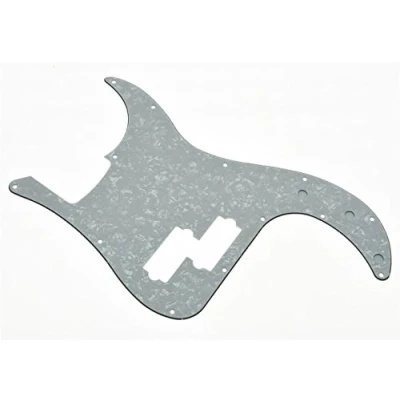 Image of KAISH White Pearl P Bass Pickguard PB Scratch Plate for USA/Mexican Fender Precision