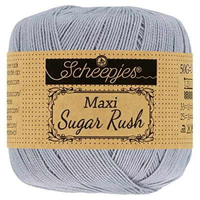 Image of Scheepjes Maxi Sugar Rush 618 Silver Yarn 1x50 g