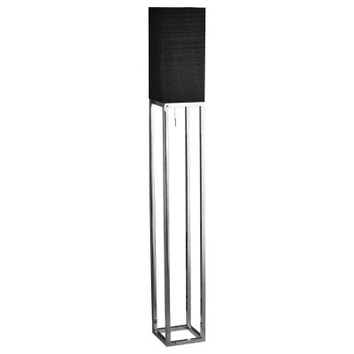 Image of Näve With pull switch Mira fabric floor lamp