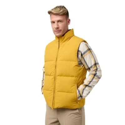 Image of Jack Wolfskin Men&#039;s Northern Light Vest m, Mustard, M