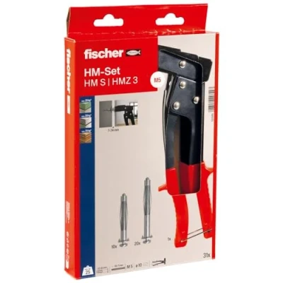 Image of fischer 531389 Assembly, Hm Set with Pliers, 5 x 52, 65