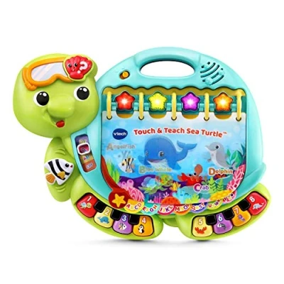 Image of VTech Touch and Teach Sea Turtle Interactive Learning Book