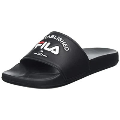 Image of FILA Women&#039;s Baywalk &#039;23 Slipper Wmn Loafer, black, 6.5 UK