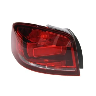 Image of 8P3945095B Rear light TYC 11 12074 01 2 Left Smoke Grey without bulb holder AUDI: A3 Hatchback