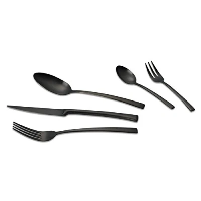 Image of Echtwerk EW BS 0840S Avelino Cutlery Set, Flatware, Stainless Steel, Black