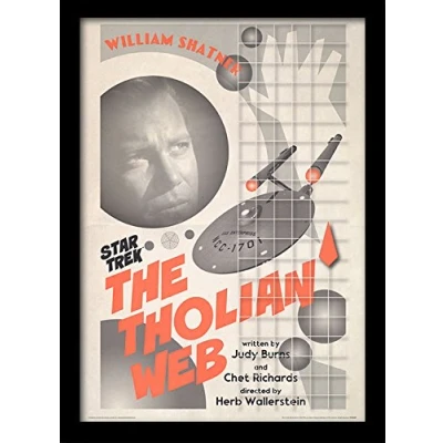 Image of Star Trek The Tholian Web A3 Framed Print