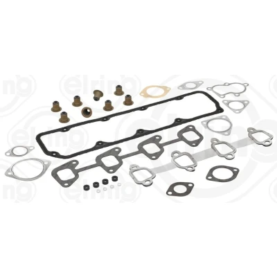 Image of 6689716, 924F6014BA gasket Set, cylinder head ELRING 476.910 with valve stem seals, without