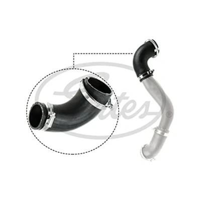 Image of 1697941, 1730656, 1771619, 1827369, AV616K863AB Turbocharger Hose GATES 09 0947 AEM (Ethylene Acrylate Rubber) FORD: FOCUS 3, 3 Turnier, C Max 2