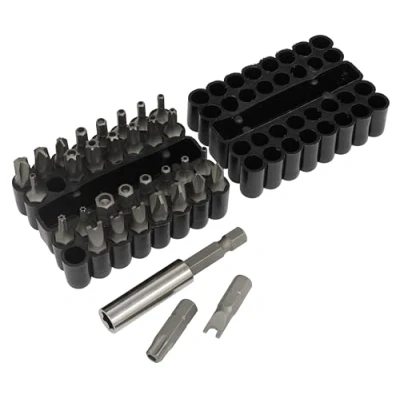 Image of Sealey Ak614 Security Bit and Magnetic Adaptor Set 33Pc
