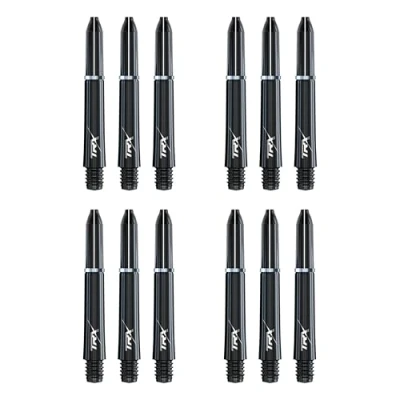 Image of RED DRAGON TRX Short Black stems 4 sets per pack (12 in total)