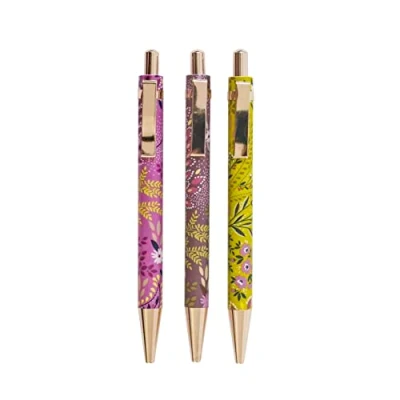 Image of Portico Designs Ltd Sara Miller Haveli Garden Set of 3 Ballpoint Pens