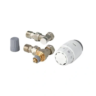 Image of Danfoss 013G600500 White / Chrome RAS C2 Radiator Thermostat &amp; Rlv D