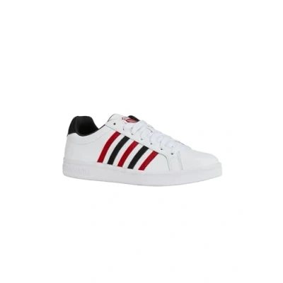 Image of K Swiss Men&#039;s Court Tiebreak Sneaker, White, 10.5 UK
