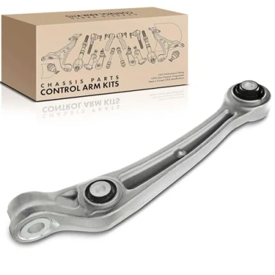 Image of Frankberg Wishbone Arm Front Rear Right Passenger Side Compatible with A4 8K2 B8 2007 2011 Allroad 8KH 2009 Avant 8K5 A5 8T3 2017 Replace# 8K0407152D