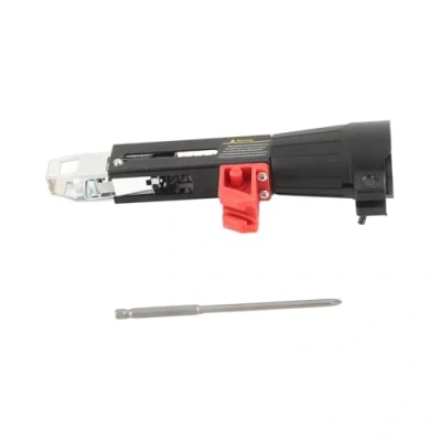 Image of Chain Screw Gun Nail Carpentry Decoration Tools, Lithium Battery Automatic Sending Bursts on plasterboard Batch Head Belt