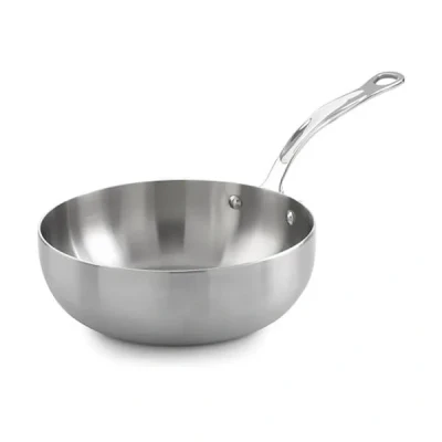 Image of Samuel Groves STP7451DRH Classic 20cm Stainless Steel Triply Chefs Pan