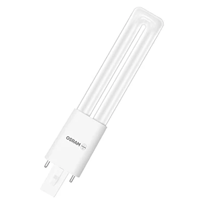 Image of OSRAM Dulux S9 LED lamp for G23 base, 4.5 watt, 500 lumen, cool white (4000K), replacement conventional 9W