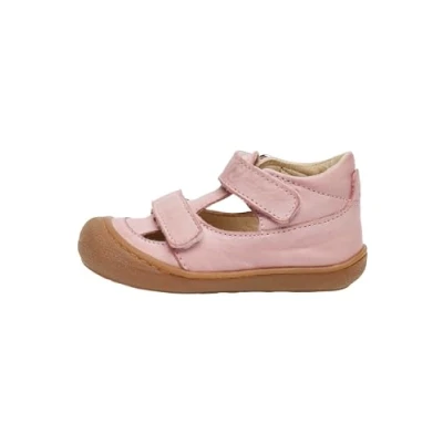 Image of Naturino Puffy Leather Closed Toe Shoes Pink 20