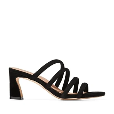 Image of Cole Haan Adella Sandal 65 mm, Black Suede, 6 UK