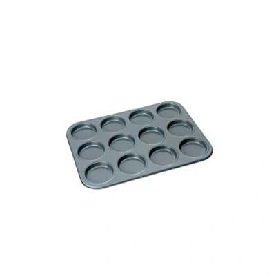 Image of Dexam 12 Cup Yorkshire Pudding Tin, Grey