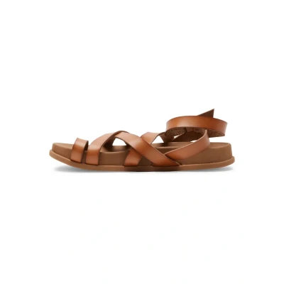 Image of Roxy AHRI Tbar sandals, Women&#039;s, Size: 4, Tan Pu