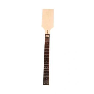 Image of Yinfente Maple Guitar Neck 24 fret Rosewood Fretboard DIY Electric Replacement (25.5 inch scale)