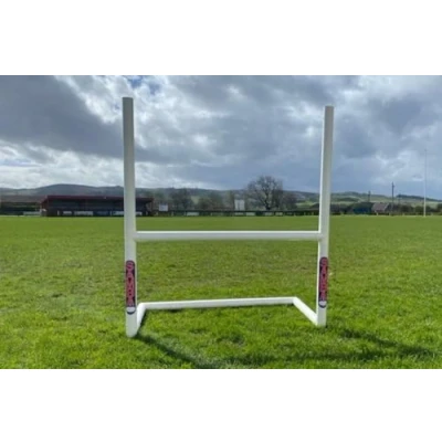 Image of Samba 4x2ft Combi Mini Football/Rugby Goal 2 in 1 All Weather uPVC Training Posts Locking System Children Practice Garden