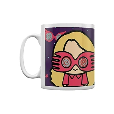 Image of Pyramid International Harry Potter Ceramic Mug with Japanese Style Chibi Illustrations of Luna Lovegood in Presentation Box Official Merchandise