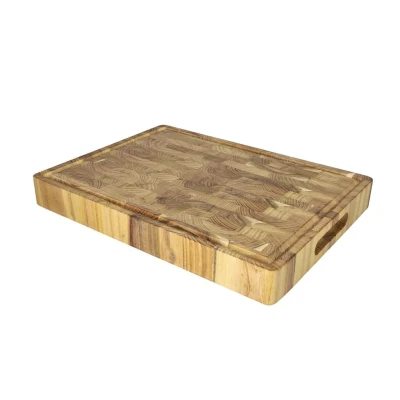 Image of Shinrai Japan Luxury Cutting Board Teak Wood 40 x 30 4.5 cm